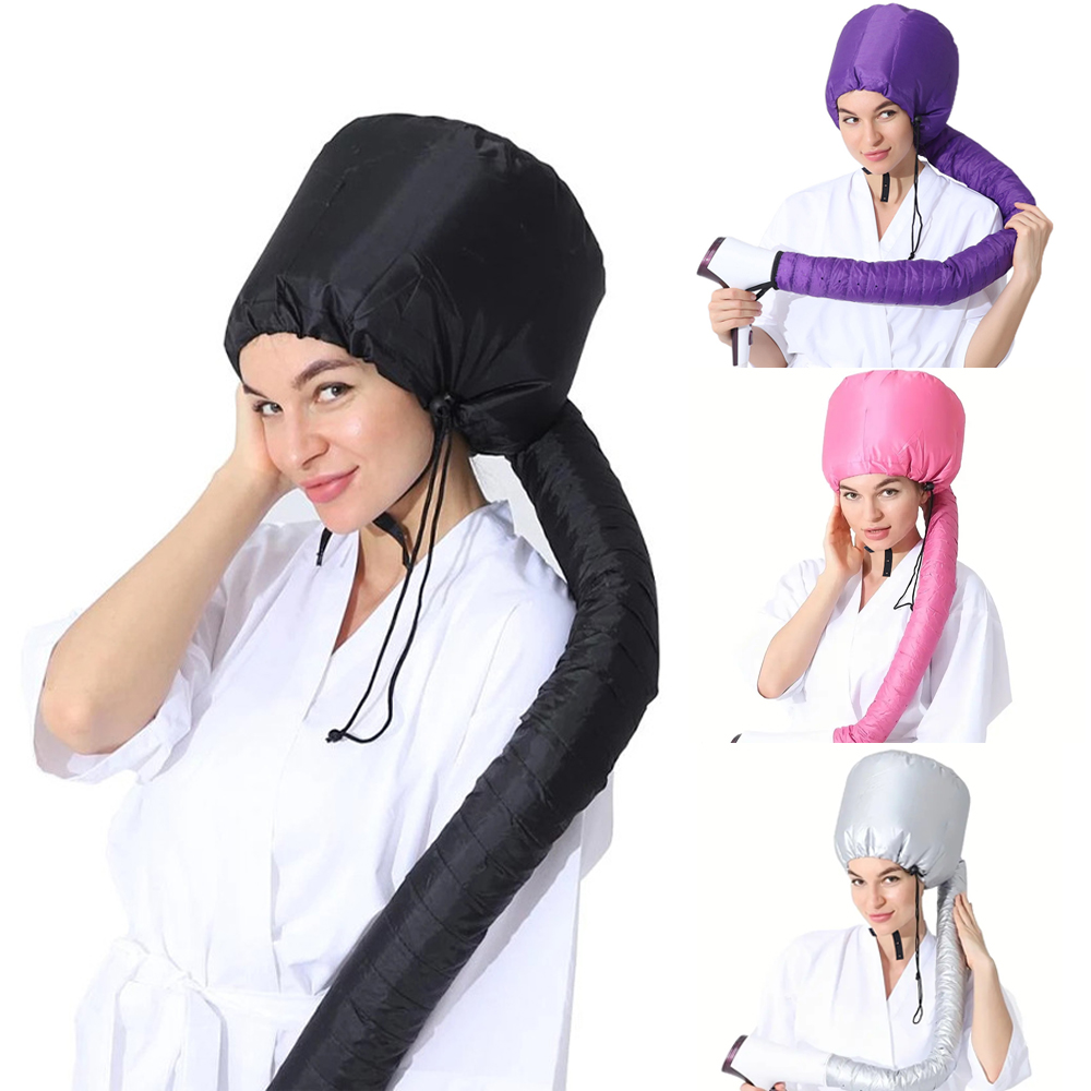 Hair Care In Salon - غطاء تجفيف الشعر قابل لإعادة الاستخدام،
