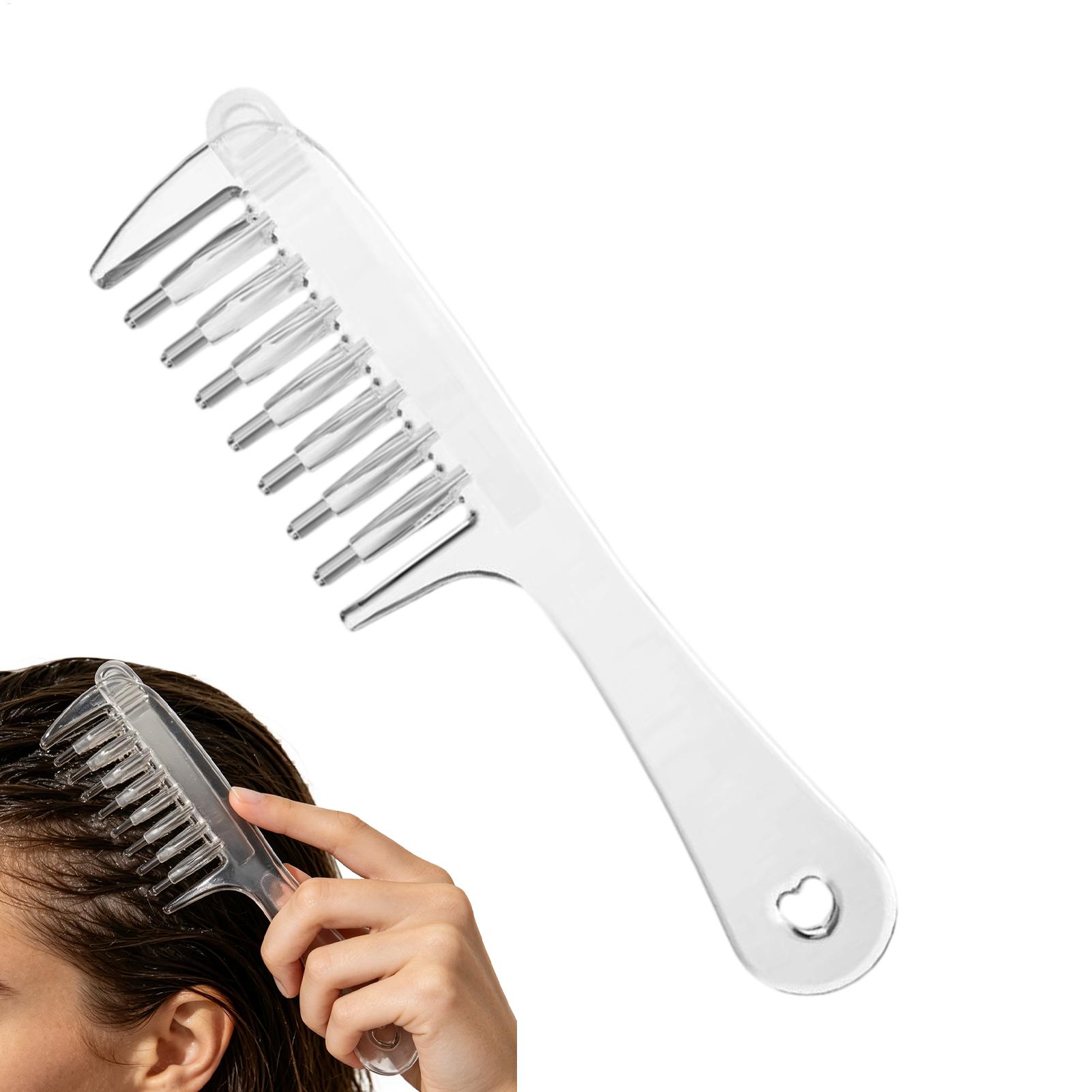 Hair Care Salon - مشط قابل لإعادة التعبئة لتطبيق زيت