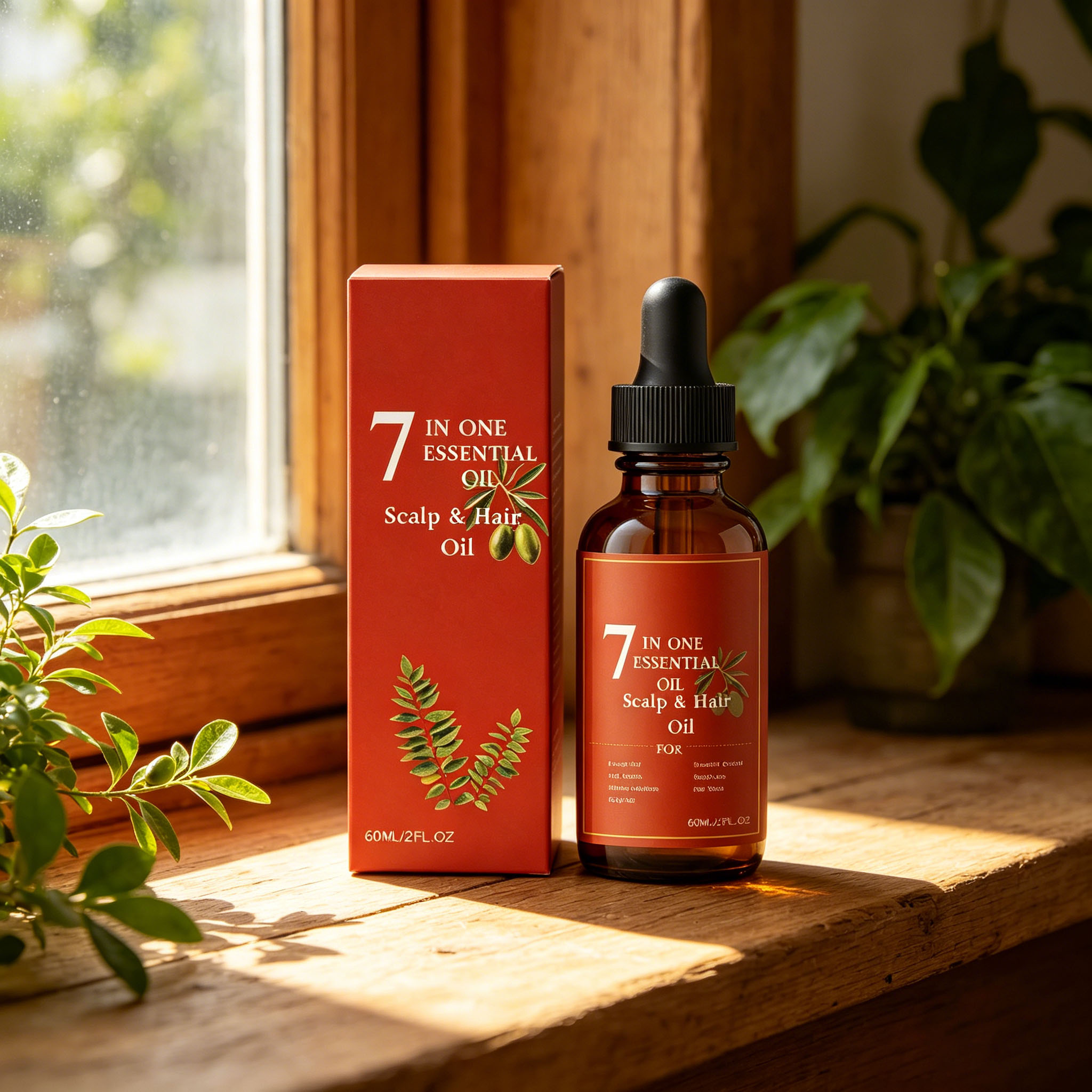 زيت أساسي للعناية بالشعر يحسن  - مراجعة Hair Care Nature وسعره