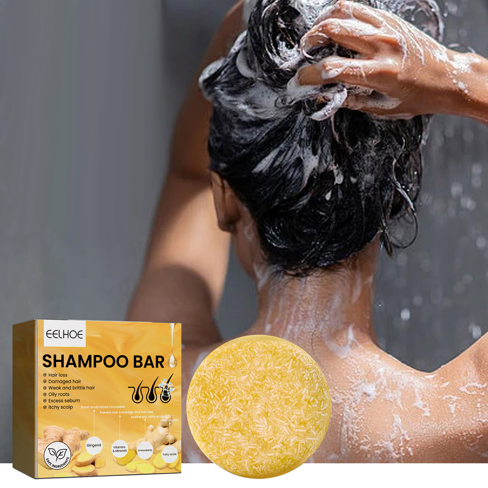 شامبو طبيعي بالزنجبيل لتقوية ا - مراجعة Hair Care Nature وسعره