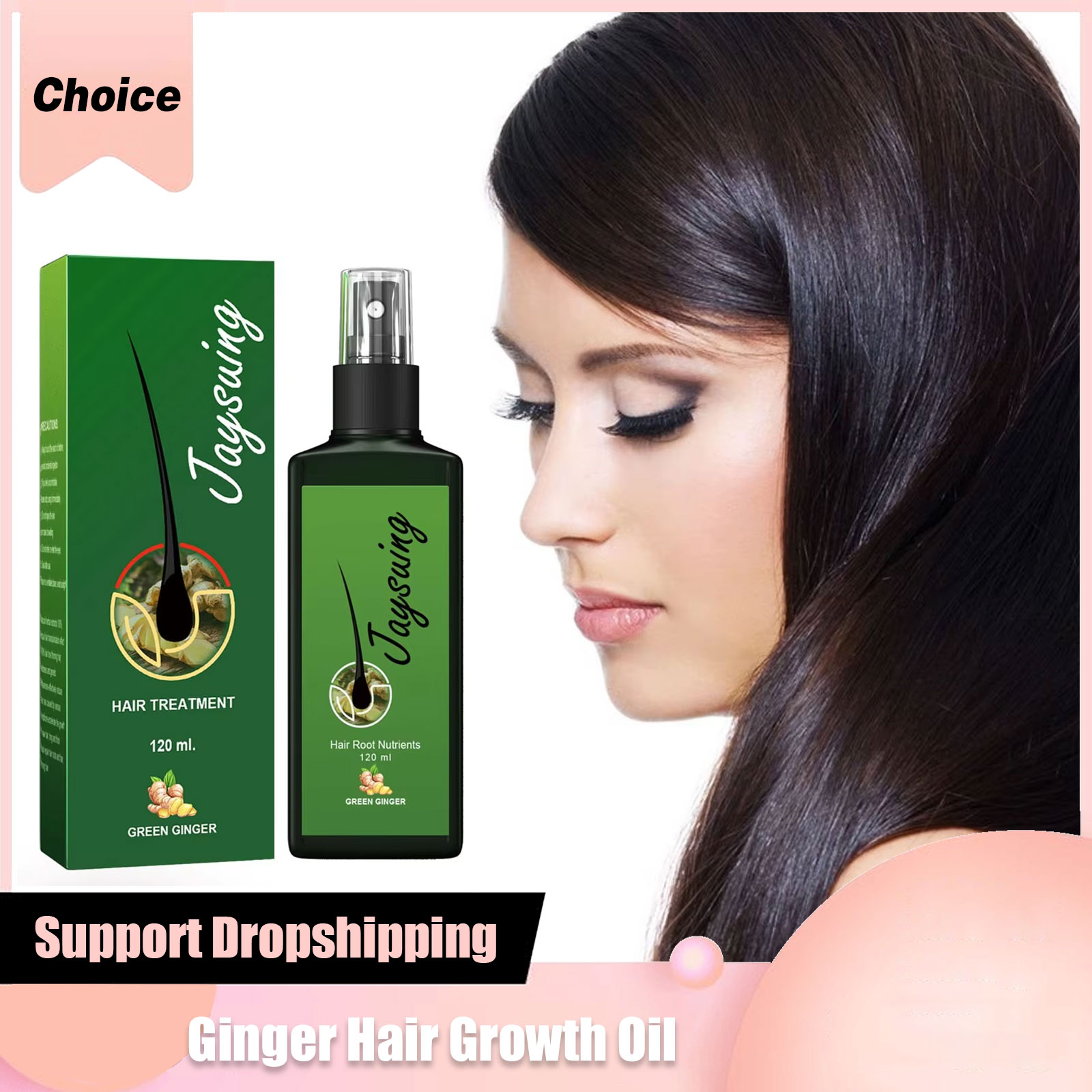 سريع الزنجبيل نمو الشعر رذاذ ا - مراجعة Hair Care Oil Serum وسعره