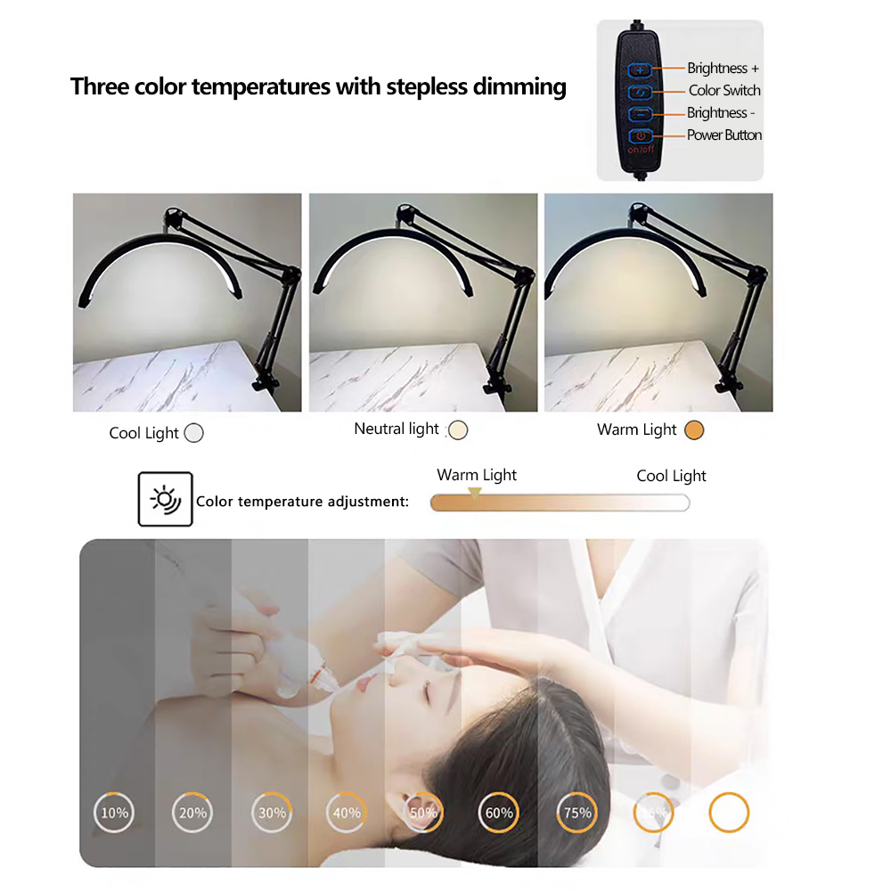 ضوء إضاءة قابل للتثبيت بزاوية  - مراجعة Hair Care Salon وسعره