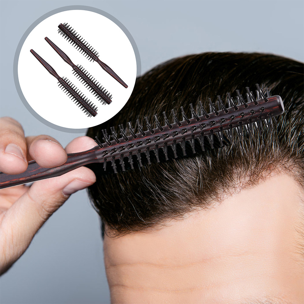 فرشاة شعر خشبية دائرية مكونة م - مراجعة Hair Care In Salon وسعره