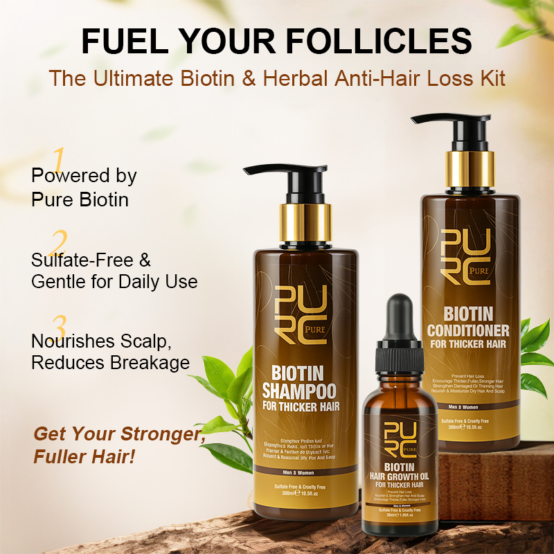 منتجات PURC سريعة لنمو الشعر ل - مراجعة Hair Care Oil Serum وسعره