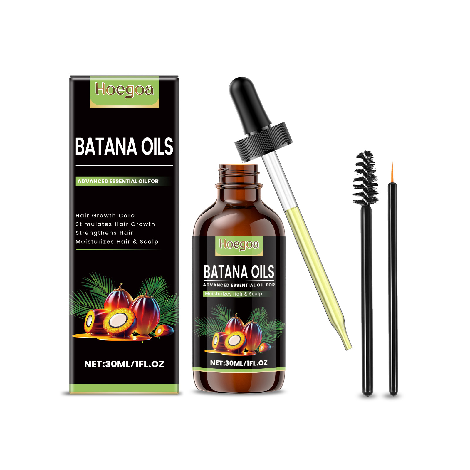 زيت باتانا لنمو الشعر، تنشيط،  - مراجعة Hair Care Nature وسعره