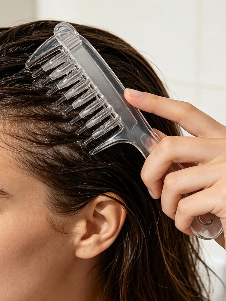 مشط قابل لإعادة التعبئة لتطبيق - مراجعة Hair Care Salon وسعره