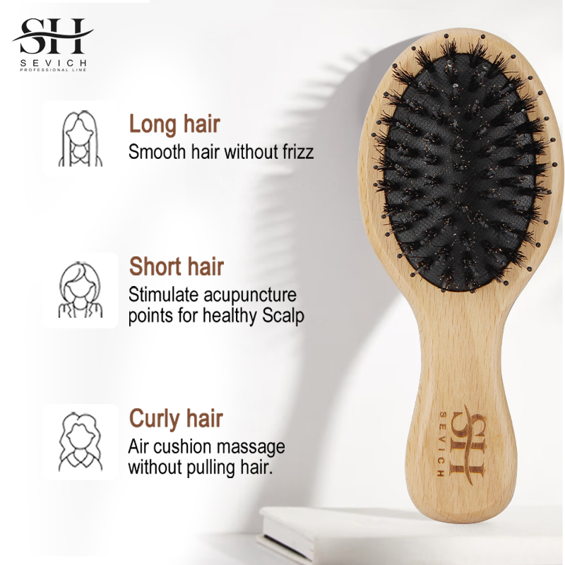 الخنزير الطبيعي الخشن الشعر رق - مراجعة Hair Care Salon وسعره